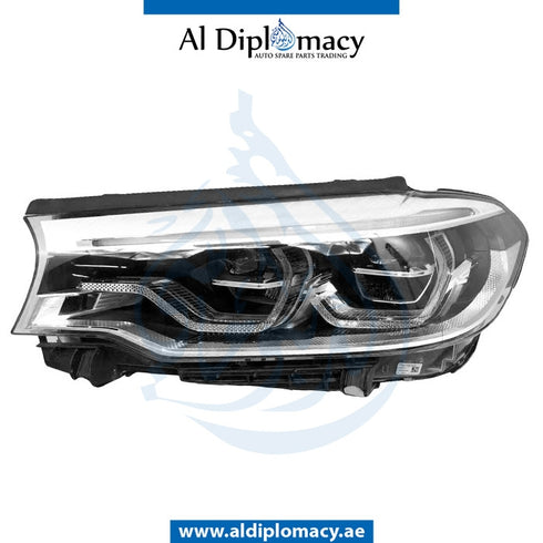 Left Headlight, ADAPTIVE Led, COMPLETE for BMW 5 Series F90 (2020-2023) models