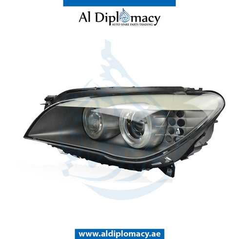 Right Headlight, ADAPTIVE Xenon, COMPLETE for BMW 7 Series F01 (2008-2015) models, Part Number UN-63117228428-CO