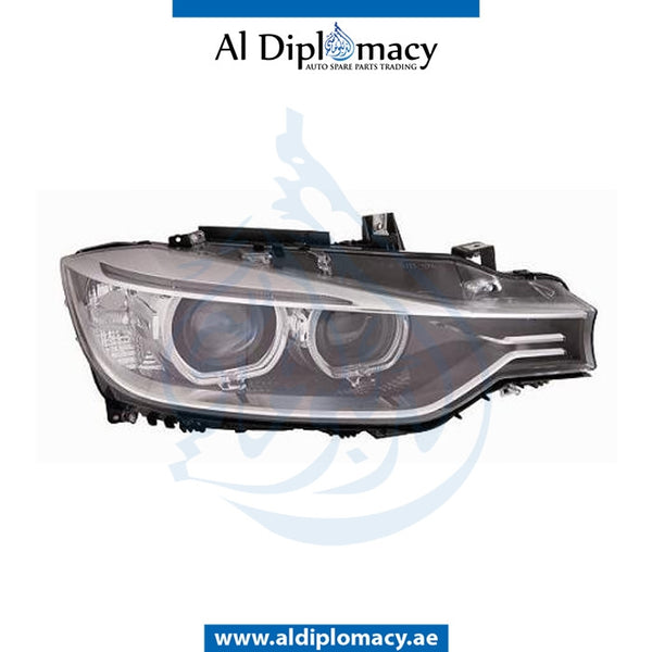 Right Headlight, BI Xenon, COMPLETE for BMW 3 Series F30 (2011-2015) models, Part Number UN-63117314532-CO