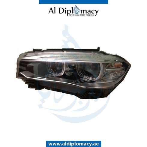 Left Headlight, BI XENON for BMW X5 Series F15 (2013-2018) models, Part Number UN-63117317101