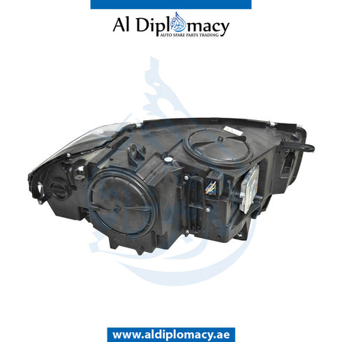 Left Headlight, AHL Xenon, EMPTY for BMW X5 Series F15 (2013-2018) models