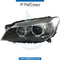 Left Headlight, ADAPTIVE Xenon, COMPLETE for BMW 7 Series F01 (2008-2015) models, Part Number UN-63117348507-CO