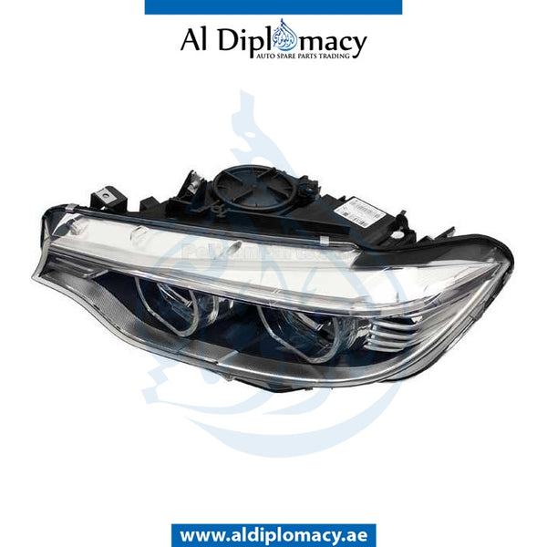 Left Headlight, ADAPTIVE Led, USA Type, COMPLETE for BMW 3 Series F32 (2013-2017) models, Part Number UN-63117377855-CO