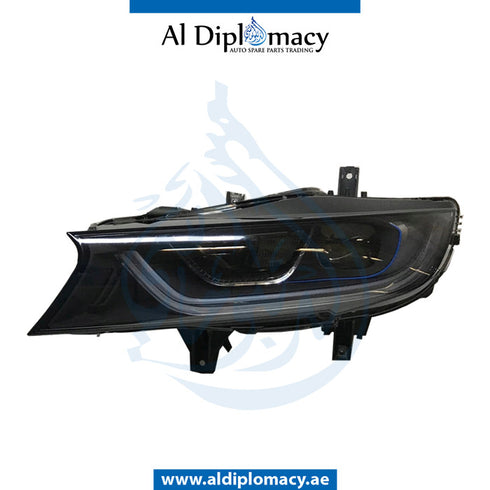 Left Headlight, Led, COMPLETE for BMW I8 I12 (2014-2018) models, Part Number UN-63117387441-CO