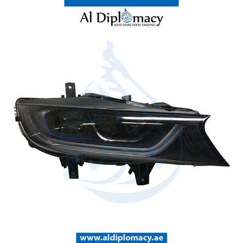 Right Headlight, Led, COMPLETE for BMW I8 I12 (2014-2018) models, Part Number UN-63117387442-CO