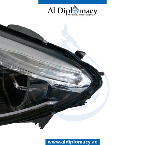 Left Headlight, ADAPTIVE Led, EMPTY for BMW 6 Series F06 (2015-2018) models