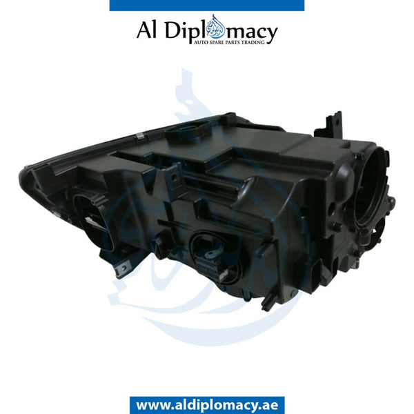 Left Headlight, ADAPTIVE Led, EMPTY for BMW 6 Series F06 (2015-2018) models, Part Number UN-63117394913