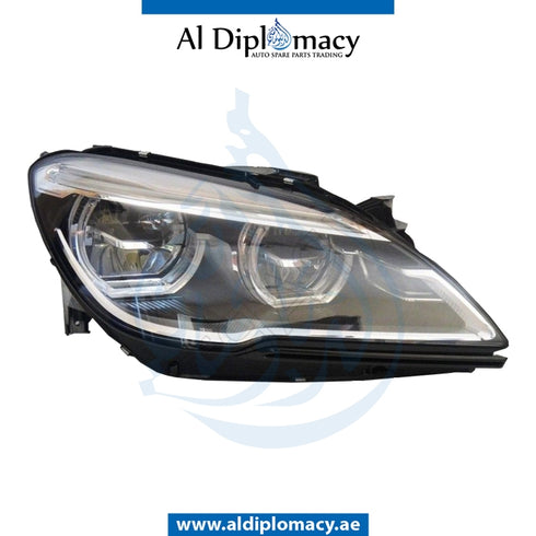 Right Headlight, ADAPTIVE Led, EMPTY for BMW 6 Series F06 (2011-2015) models, Part Number UN-63117394918
