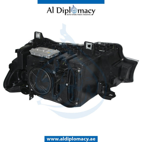 Right Headlight, AHL Xenon, EMPTY for BMW X3 Series F25 (2010-2017) models, Part Number UN-63117401138