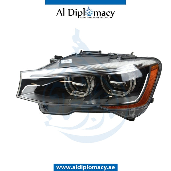 Left Headlight, ADAPTIVE Led, USA Type, COMPLETE for BMW X3 Series F25 (2010-2017) models, Part Number UN-63117401147-CO