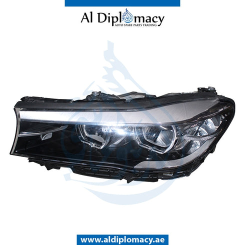 Left Headlight, Led, COMPLETE for BMW 7 Series G11 (2015) models