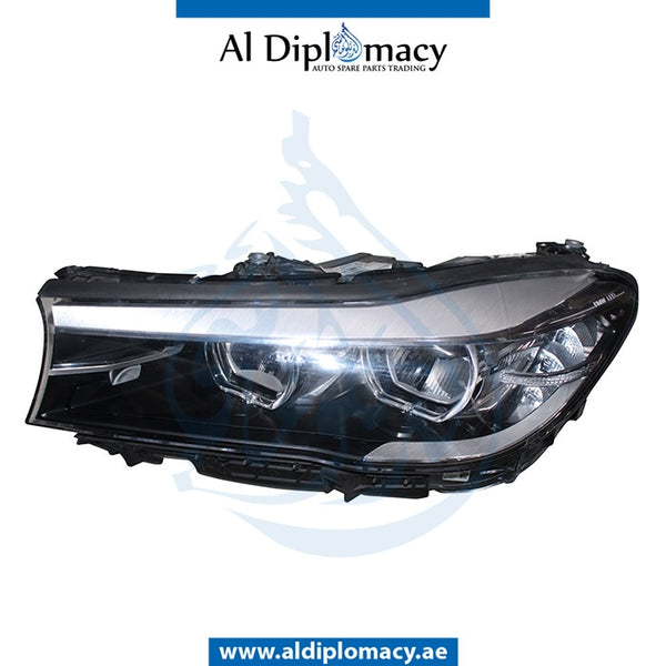 Right Headlight, Led, COMPLETE for BMW 7 Series G11 (2015) models, Part Number UN-63117408720-CO