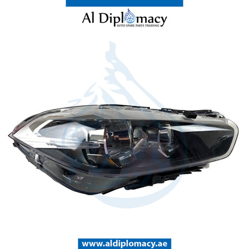 Right Headlight, Normal, EMPTY for BMW X2 Series F39 (2017-2023) models, Part Number UN-63117420434