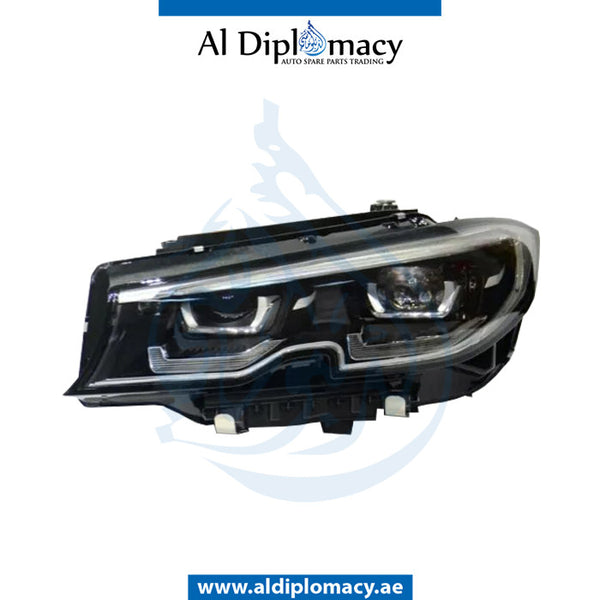 Left Headlight, Led, COMPLETE for BMW 3 Series G20 (2018-2022) models, Part Number UN-63118496149-CO