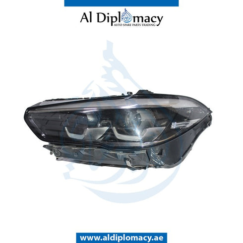 Left Headlight, Led, USA Style, COMPLETE for BMW 8 Series G14 (2018-2023) models, Part Number UN-63118739595-CO