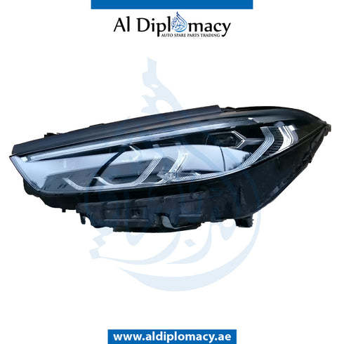 Left Headlight, ADAPTIVE Led, COMPLETE for BMW 8 Series F91 (2019-2023) models, Part Number UN-63118739599-CO