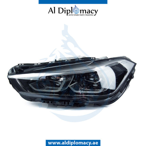 Left Headlight, ADAPTIVE Led, COMPLETE for BMW X1 Series F48 (2015-2019) models, Part Number UN-63119477825-CO