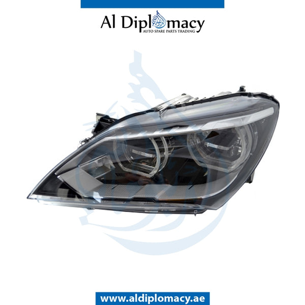 Left Headlight, ADAPTIVE Led, EMPTY for BMW 6 Series F06 (2011-2015) models, Part Number UN-63127358357
