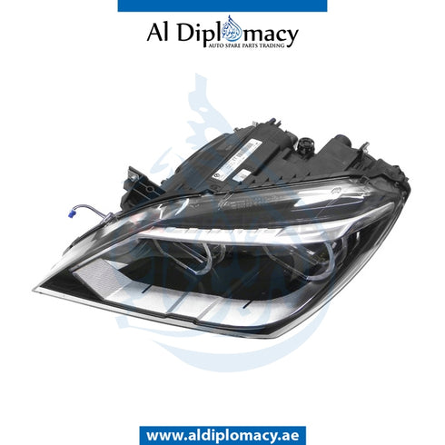 Left Headlight, ADAPTIVE Led, COMPLETE for BMW 6 Series F06 (2011-2015) models, Part Number UN-63127358361-CO