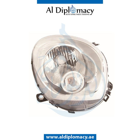 Left Headlight, Normal, COMPLETE for Mini Cooper Mini Countryman R60 (2011-2016) models, Part Number UN-63129801025-CO(NORMAL)
