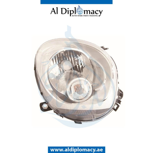 Left Headlight, Normal, COMPLETE for Mini Cooper Mini Countryman R60 (2011-2016) models, Part Number UN-63129801025-CO(NORMAL)