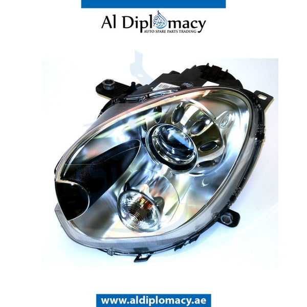 Left Headlight, ADAPTIVE Xenon, COMPLETE for Mini Cooper Mini Countryman R60 (2011-2016) models, Part Number UN-63129807489-CO