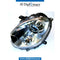 Left Headlight, ADAPTIVE Xenon, COMPLETE for Mini Cooper Mini Countryman R60 (2011-2016) models, Part Number UN-63129807489-CO