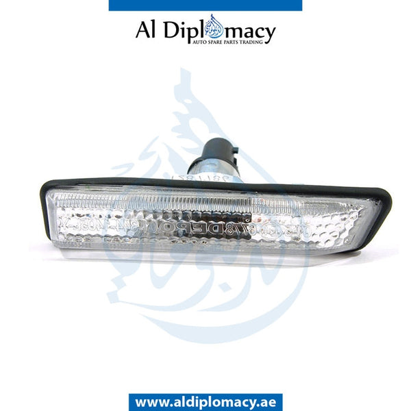 Right TURN SIGNAL Lamp, WHITE for BMW X5 Series E53 (1999-2006) models, Part Number UN-63137164492