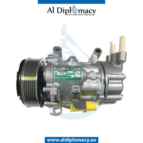 A/C COMPRESSOR for Mini Cooper Mini Clubman R55 (2010-2014) models, Part Number UN-64529213175