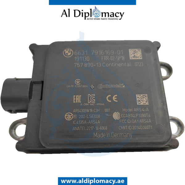 Front RADAR Sensor, LONG RANGE for BMW 3 Series F91 (2019-2023) models, Part Number UN-66317916169