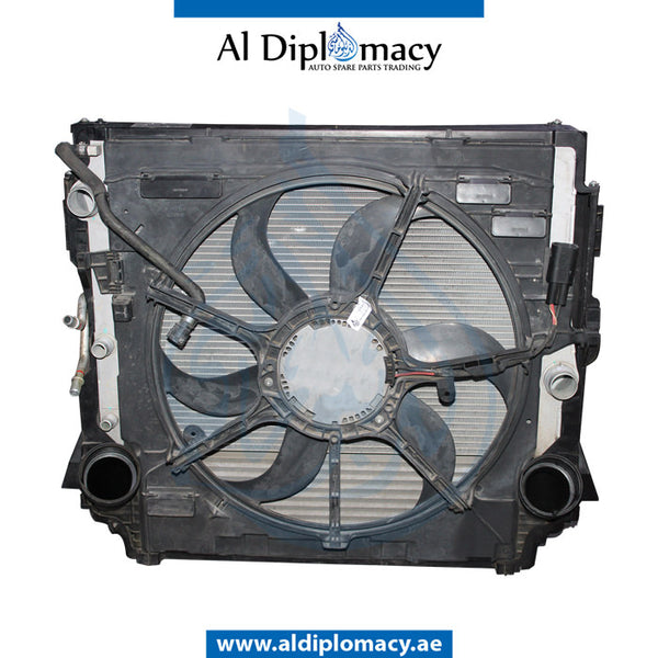RADIATOR Kit, COMPLETE for BMW X5 Series E70 (2006-2013) models, Part Number UN-E70/E71RADKIT-CO