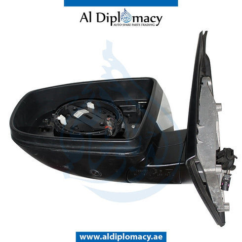 Left Mirror, WITH Camera, WHITE for BMW X5 Series E70 (2006-2013) models