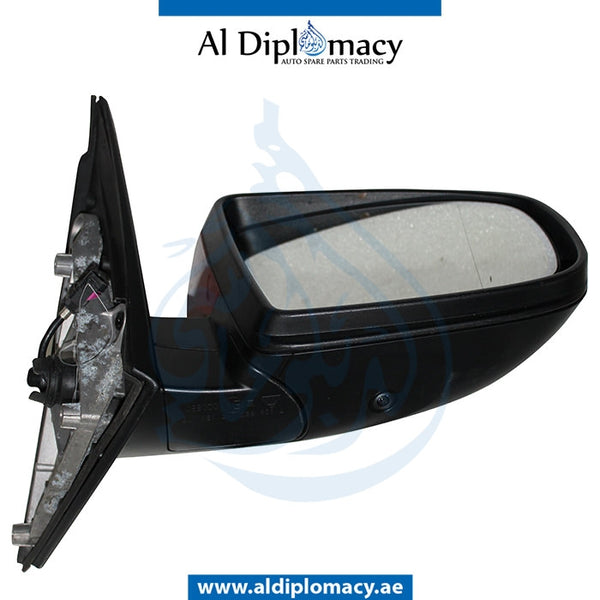 Right Mirror, WITH Camera, Red, M Look, COMPLETE for BMW X6 Series E72 (2009-2011) models, Part Number UN-E72MIR-RH+CAM-M-CO-RD