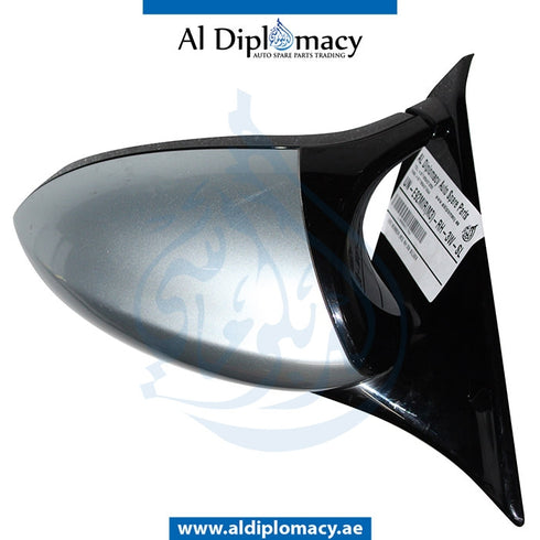 Right Mirror, Silver, M3 for BMW 3 Series E92 (2005-2013) models, Part Number UN-E92MIR(M3)-RH-3W-SL