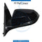 Left Mirror, WITH Camera, Blue, COMPLETE for BMW 7 Series F01 (2008-2015) models, Part Number UN-F01MIR-LH+CAM-CO-BL