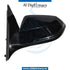 Left Mirror, WITH Camera, Blue, COMPLETE for BMW 7 Series F01 (2008-2015) models, Part Number UN-F01MIR-LH+CAM-CO-BL