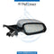 Right Mirror, WITH Camera, White, COMPLETE for BMW 7 Series F01 (2008-2015) models, Part Number UN-F01MIR-RH+CAM-CO-WH
