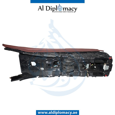 CENTER Console, Red, COMPLETE for BMW 7 Series F02 (2007-2015) models, Part Number UN-F02CON-RD-CO