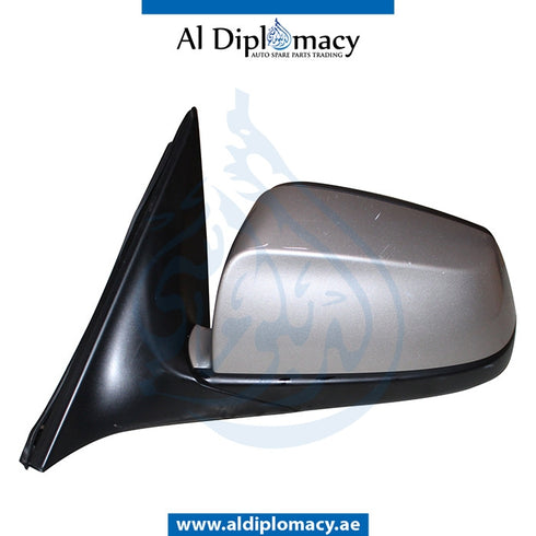 Left Mirror, Gold, COMPLETE for BMW 7 Series F04 (2010-2012) models