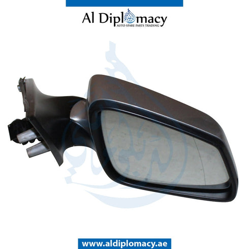 Right Mirror, Gold, COMPLETE for BMW 7 Series F04 (2010-2012) models, Part Number UN-F04MIR-RH+3W+CO-GO