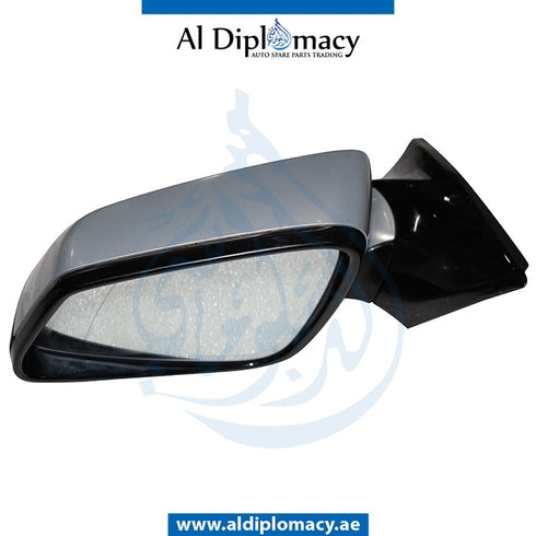 Left Mirror, WITH Camera, Silver, COMPLETE for BMW 6 Series F06 (2011-2015) models