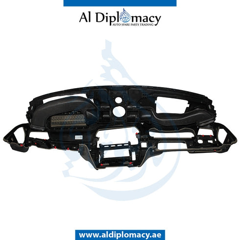 Dashboard, Black, WITH HEADUP Display, EMPTY for BMW 5 Series F10 (2010-2016) models, Part Number UN-F10DB-BK-EM