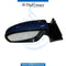 Left Mirror, WITH Camera, Blue, M Look, COMPLETE for BMW 5 Series F10 (2010-2016) models, Part Number UN-F10MIR-FL+CAM-M-CO-BL