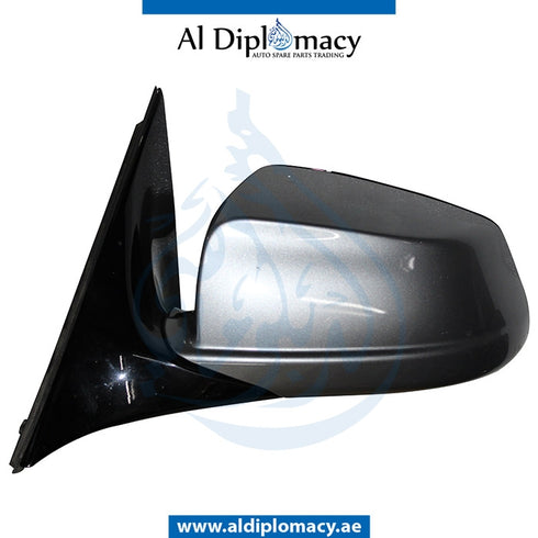 Left Mirror, COMPLETE for BMW 5 Series F10 (2010-2016) models, Part Number UN-F10MIR-LH-CO-G2