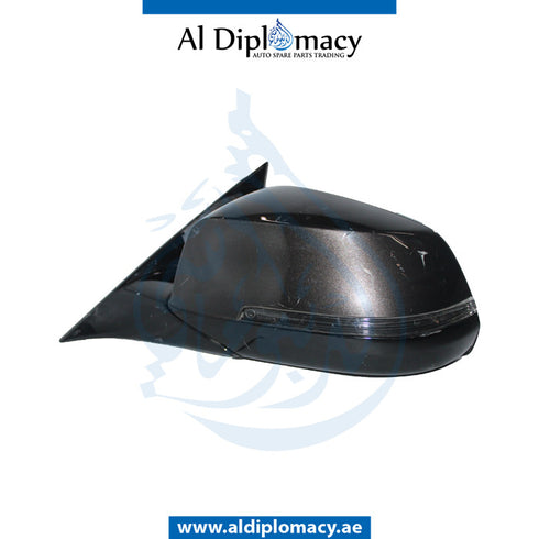 Left Mirror, Brown, COMPLETE for BMW 5 Series F10 (2010-2016) models