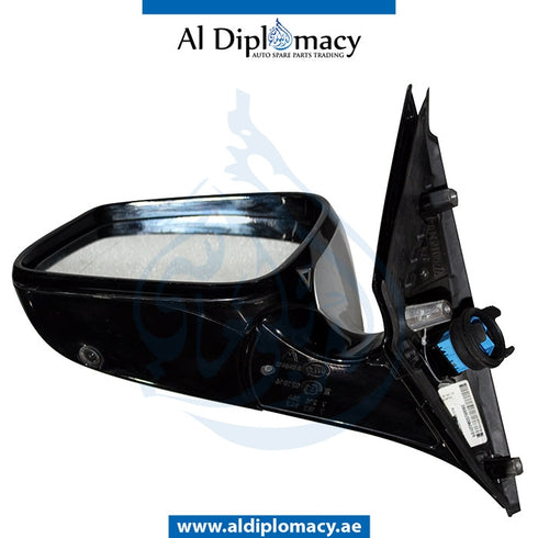 Left Mirror, WITH Camera, Silver, COMPLETE for BMW 5 Series F10 (2010-2016) models