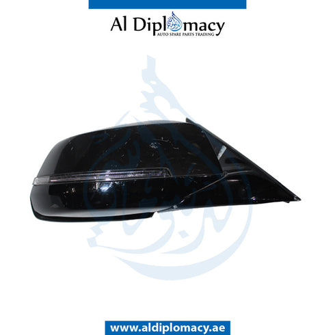 Right Mirror, Brown, COMPLETE for BMW 5 Series F10 (2010-2016) models