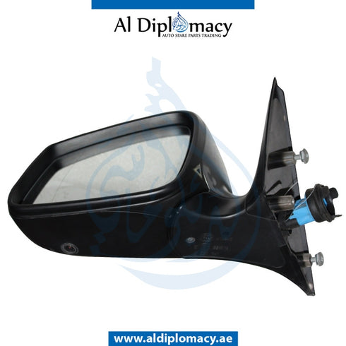 Left Mirror, WITH Camera, COMPLETE for BMW 6 Series F12 (2010-2015) models, Part Number UN-F12MIR-LH+CAM-CO-G2