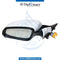 Left Mirror, WITH Camera, White, COMPLETE for BMW 6 Series F12 (2010-2015) models, Part Number UN-F12MIR-LH+CAM-CO-WH