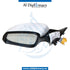 Left Mirror, WITH Camera, White, COMPLETE for BMW 6 Series F12 (2010-2015) models, Part Number UN-F12MIR-LH+CAM-CO-WH